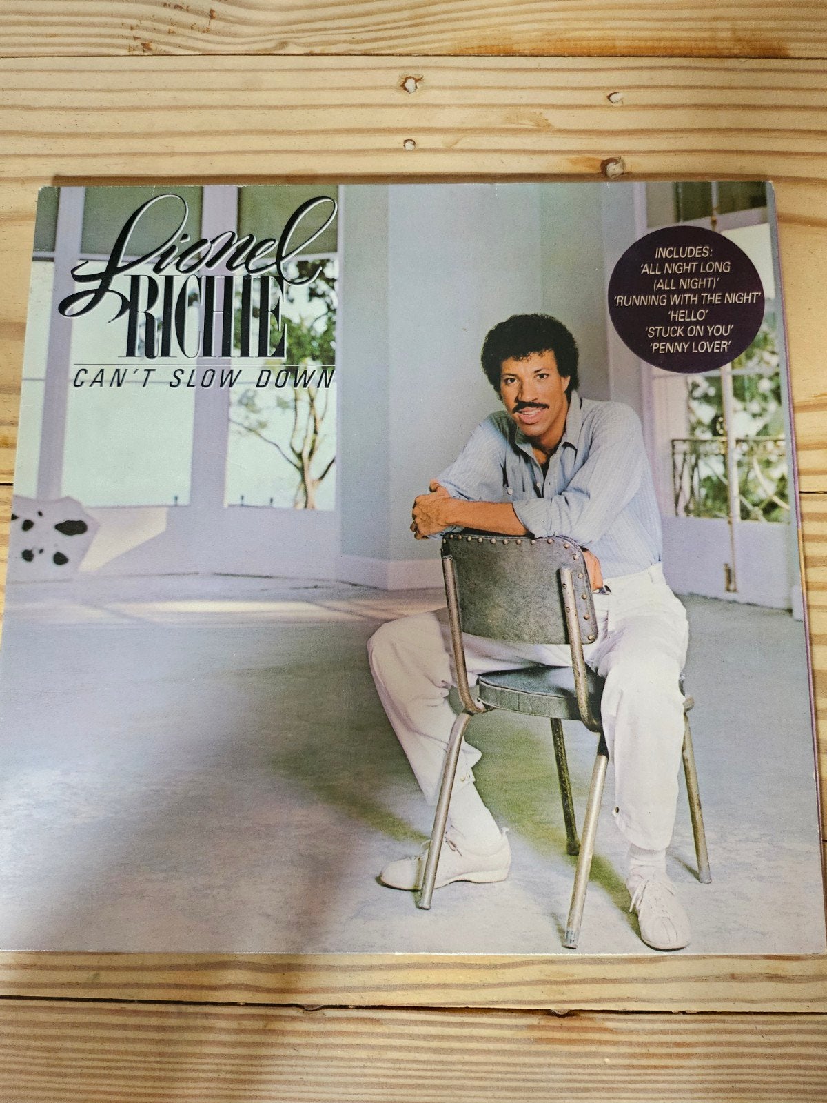 Lionel Richie - Can't Slow Down LP (Pop, Soul), LP, Gebruikt, Pop, Ophalen of Verzenden