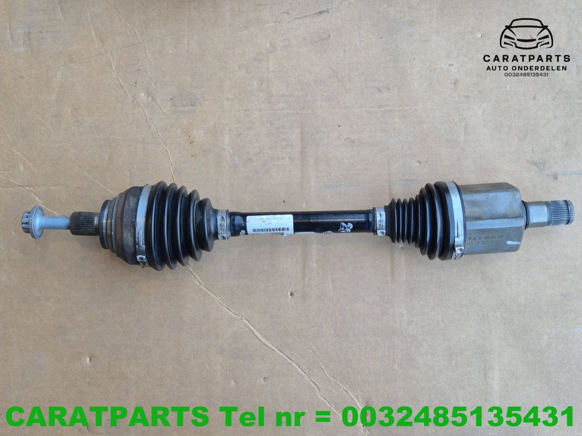 5QN407271C Cupra Formentor aandrijfas Tiguan Allspace cardan, Seat, Gebruikt, Autovia A-2, Km 585 585
08760  Martorell, ES, Ophalen of Verzenden