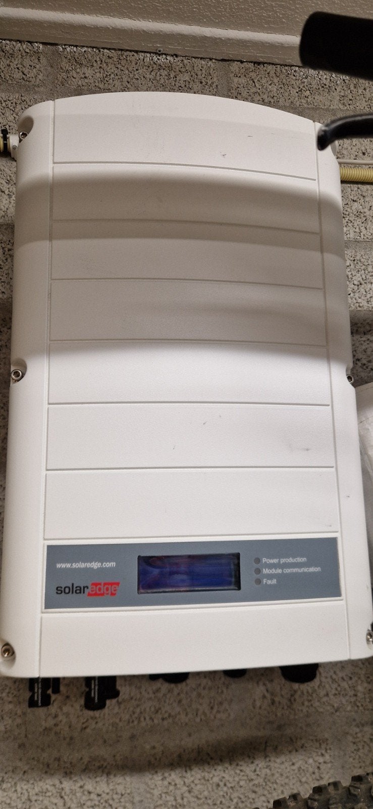 SolarEdge SE3000 omvormer met toebehoren, Ophalen, Gebruikt, Compleet systeem, 200 wattpiek of meer