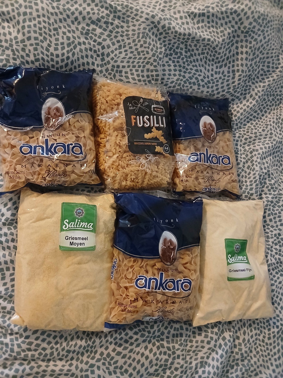 Macroniveau en gers meel alle 6 stuks ik heb over, Ophalen, Theezakje(s)