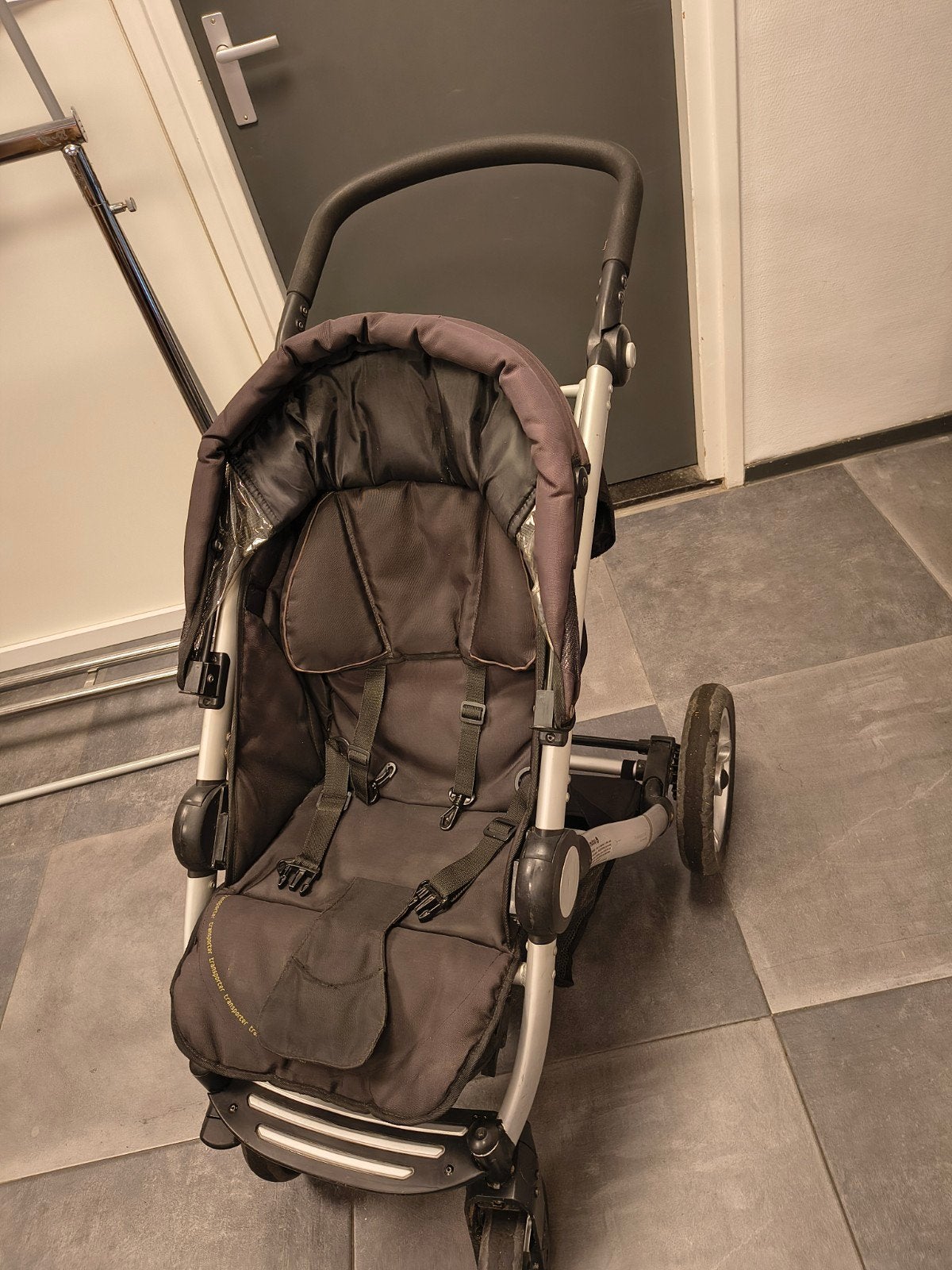 Mutsy transporter combi kinderwagen met reiswieg, Ophalen of Verzenden, Gebruikt, Overige merken, Voetenzak