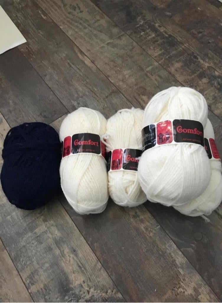 5 Bollen Comfort Wol van 100 gram, Hobby en Vrije tijd, Breien en Haken, Ophalen of Verzenden, Nieuw, Breien of Haken, Wol of Garen