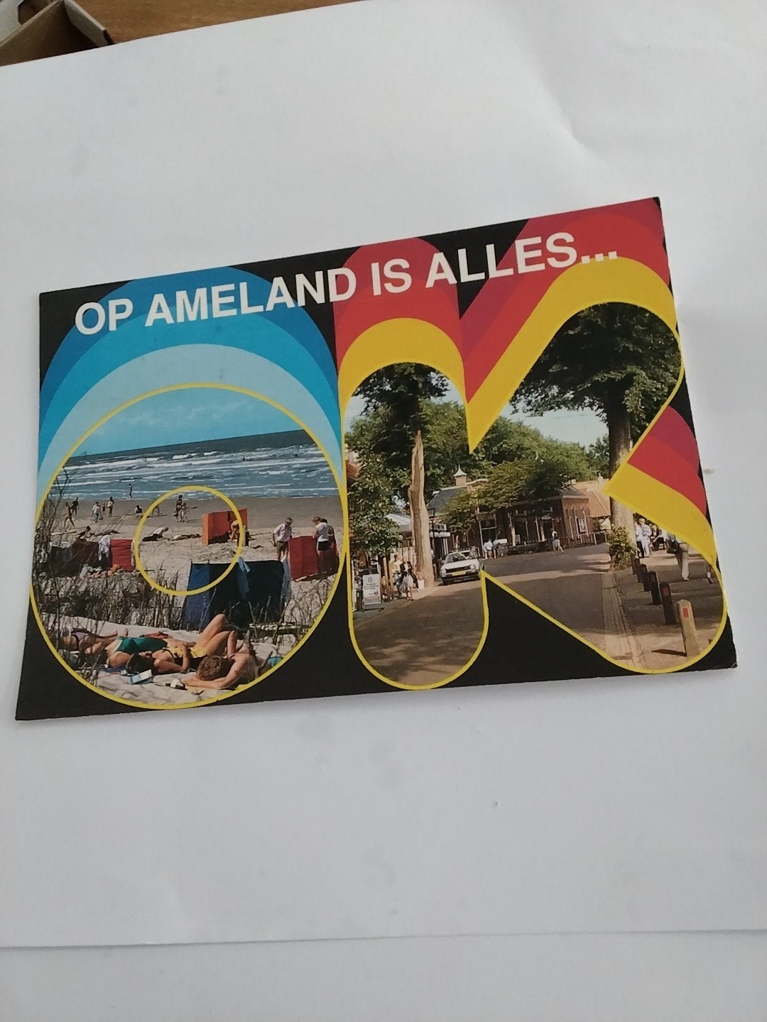 OP AMELAND IS ALLES ..  OK. 1992., Ophalen of Verzenden, 1980 tot heden, Waddeneilanden
