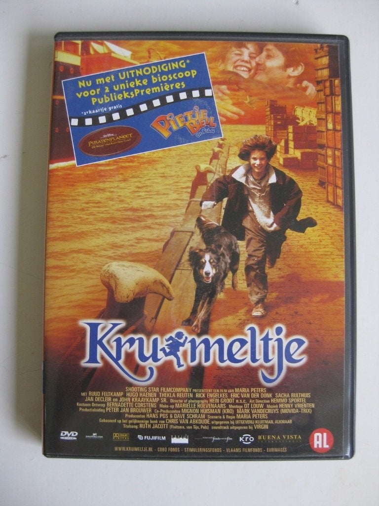 DVD: Kruimeltje, Cd's en Dvd's, Avontuur, Alle leeftijden, Ophalen of Verzenden, Zo goed als nieuw
