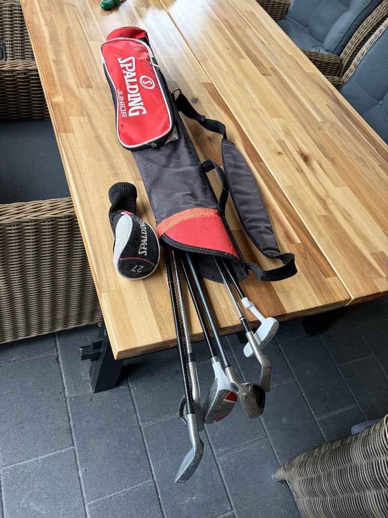 Golfstokken met tas, Sport en Fitness, Golf, Ophalen of Verzenden, Gebruikt, Tas, Overige merken