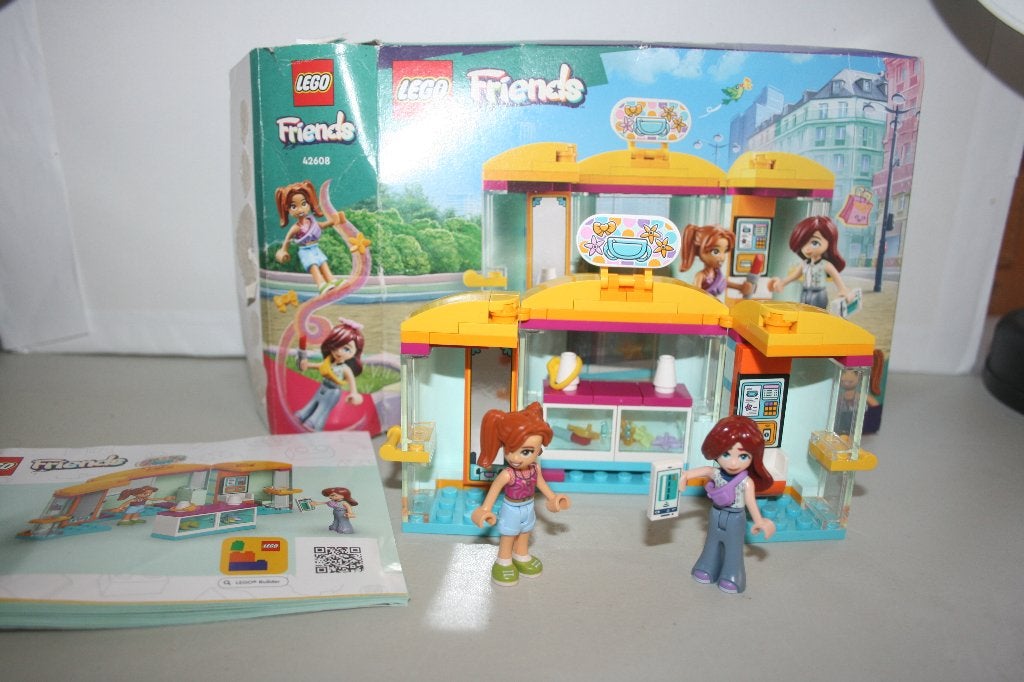 Lego Friends 42608 winkeltje - complete set met doos, Ophalen of Verzenden, Gebruikt
