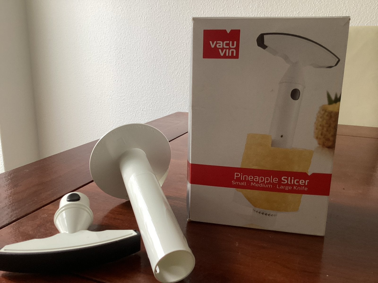 Vacu Vin Ananassnijder - Nieuw in doos, Overige typen, Kunststof, Nieuw, Ophalen of Verzenden