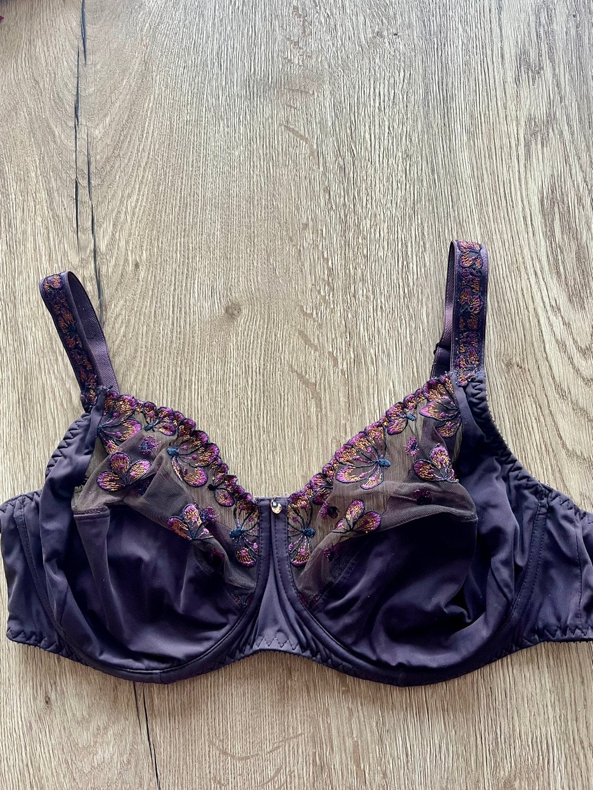 Prima donna twist 95D full cup bruin met borduur, Bruin, Verzenden, BH