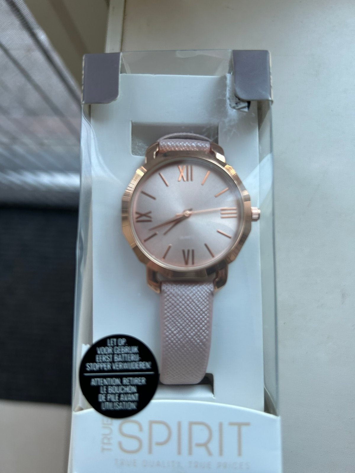 Licht rose horloge te koop, Ophalen of Verzenden, Zo goed als nieuw, Overige merken