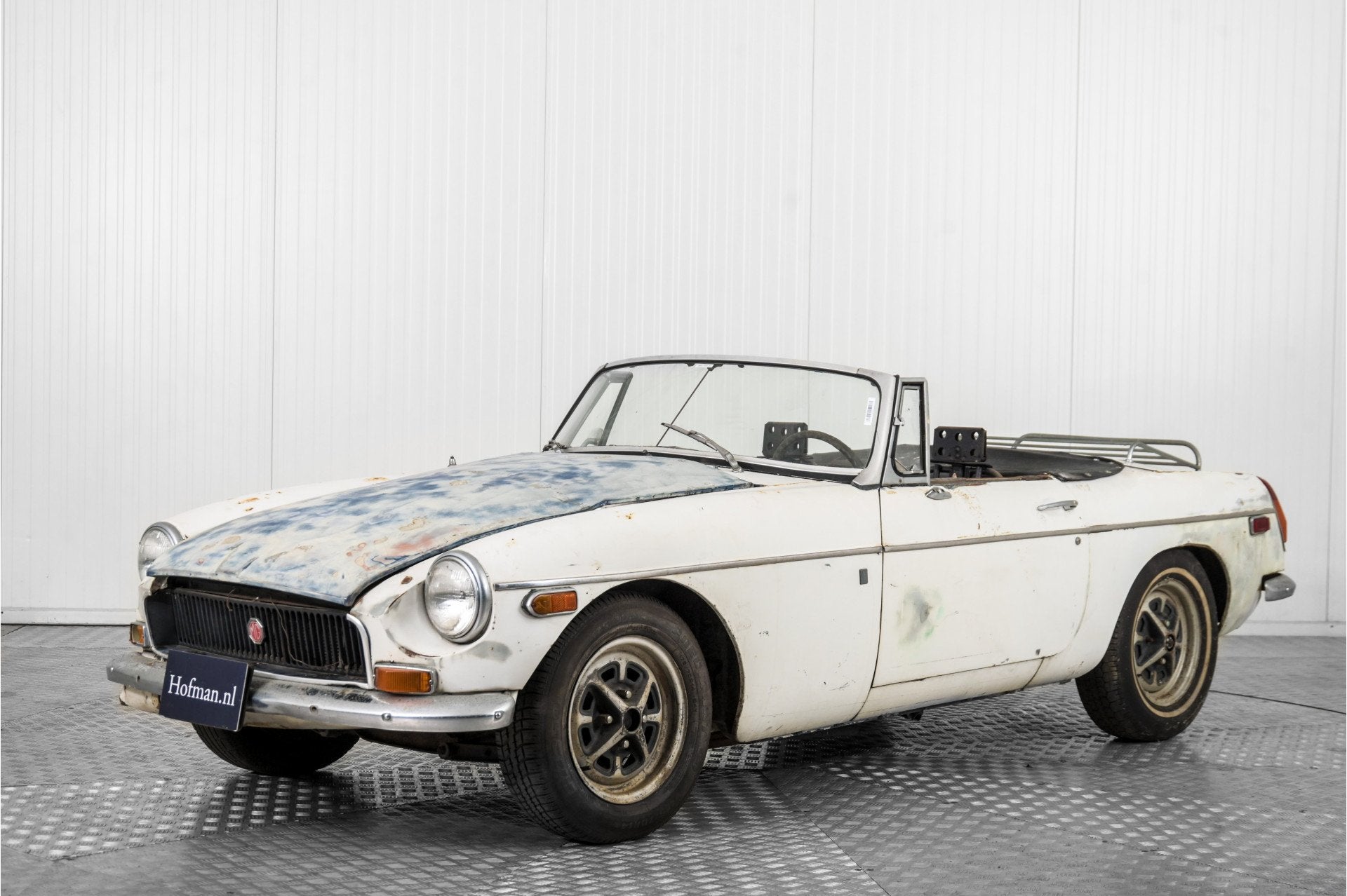 MG B (bj 1971), Gebruikt, Cabriolet, Wit, Bedrijf