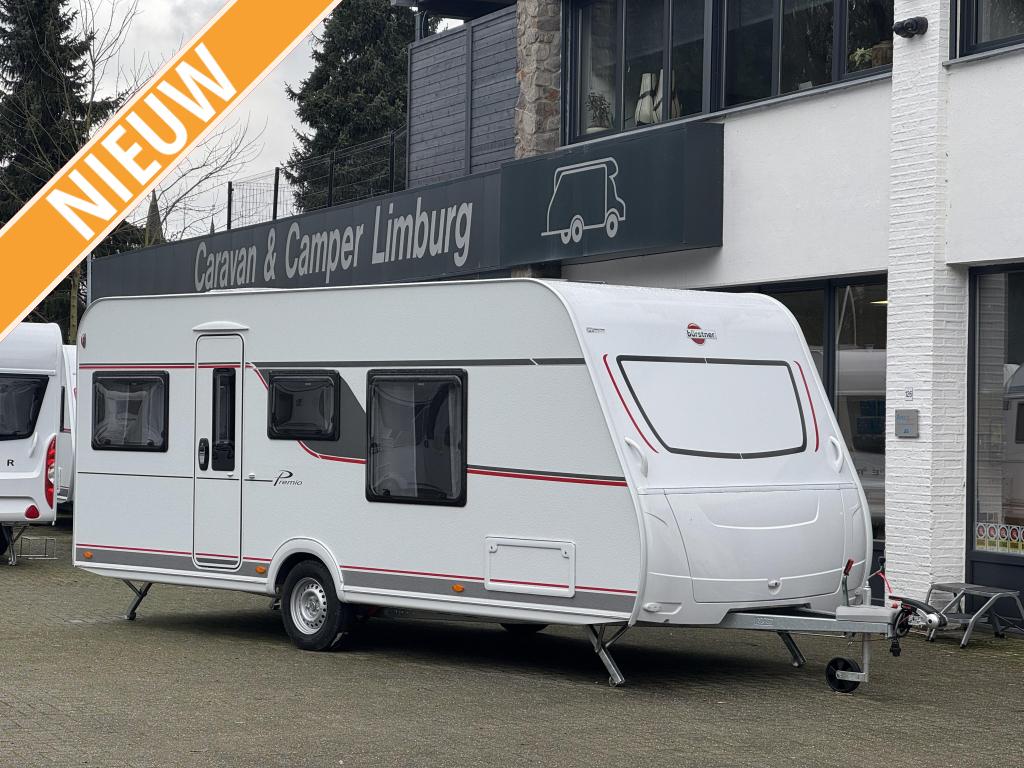 Bürstner Premio 490 TS , 2e Pinksterdag open, Caravans en Kamperen, Schokbreker, Treinzit, Particulier, Bürstner