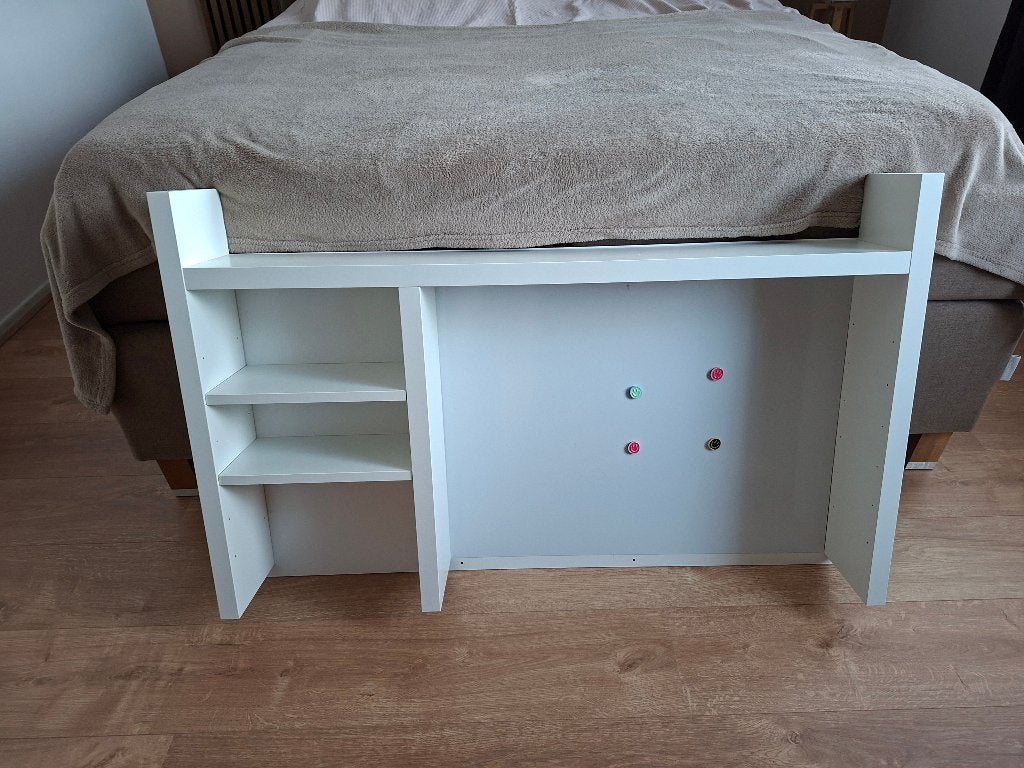 Bureau Micke opbouwdeel Ikea opzet, Huis en Inrichting, Bureaus, Ophalen, Gebruikt