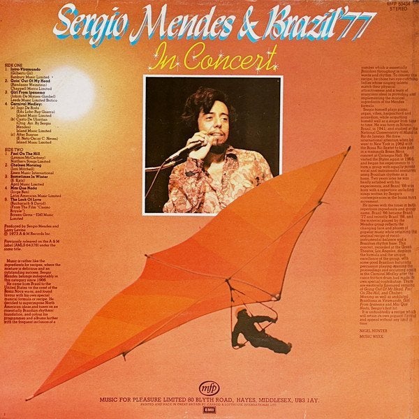 lp,Sergio Mendes & Brazil '77* – In Concert, Ophalen of Verzenden, Gebruikt, 12 inch