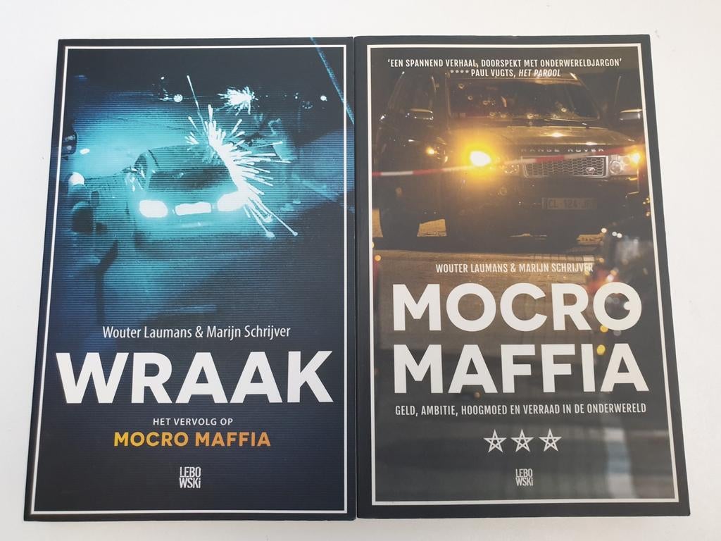 Mocro Maffia & Wraak - Wouter Laumans & Marijn Schrijver, Boeken, Ophalen of Verzenden, Gelezen, Wouter Laumans & Marijn Schrijver