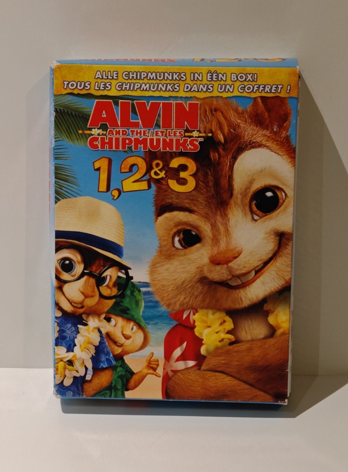 Alvin and the Chipmunks 1, 2 & 3 DVD Box Simon Theodore set, Bonusmateriaal, Verzamelbox, Alle leeftijden, Nederlands