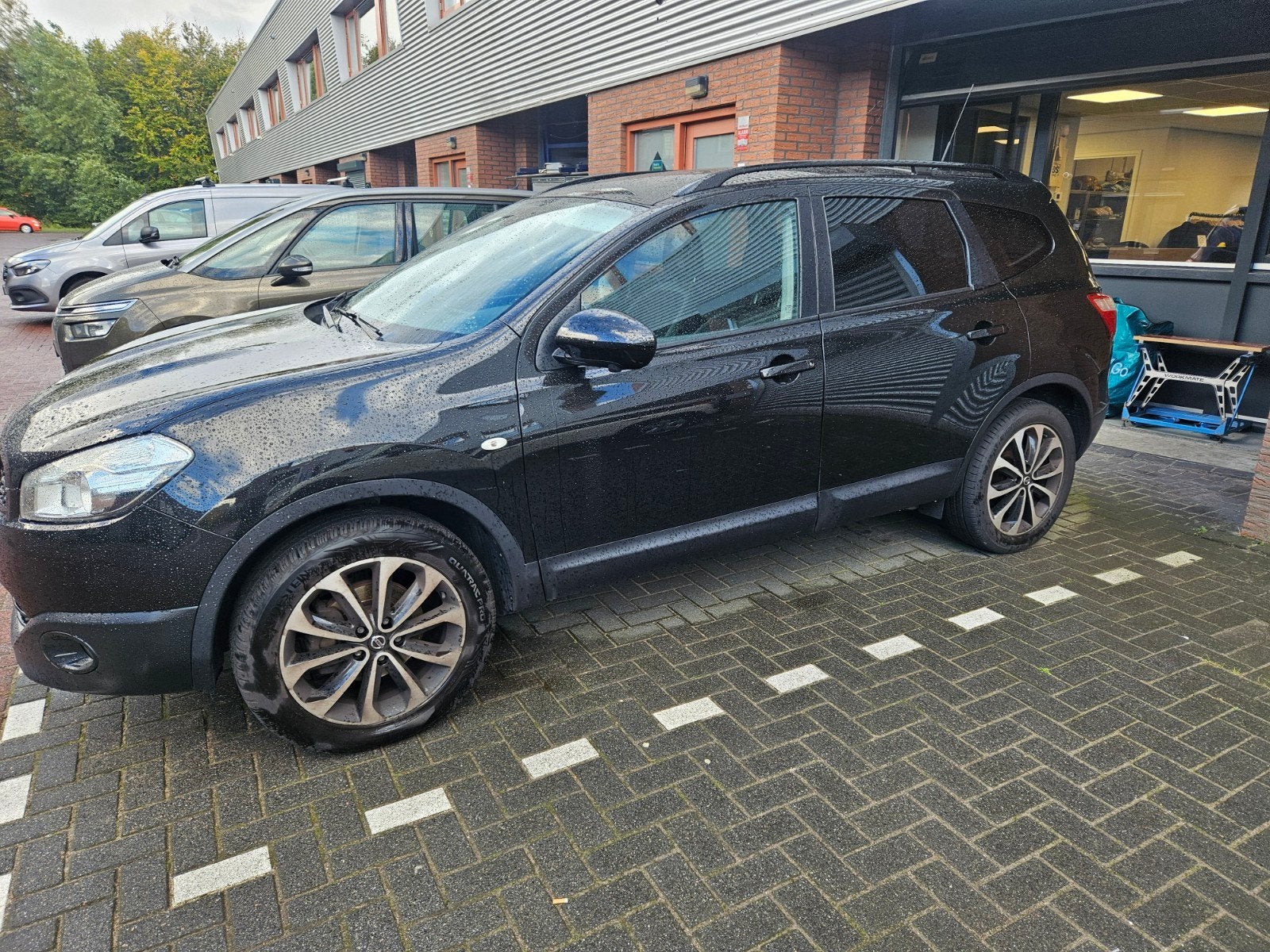 Nissan Qashqai+2 2.0 2WD  2013 Zwart, Auto's, 7 stoelen, Zwart, Handgeschakeld, Particulier