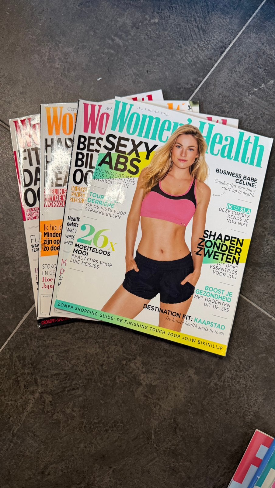 4x magazine Woman’s health, Boeken, Ophalen of Verzenden, Zo goed als nieuw