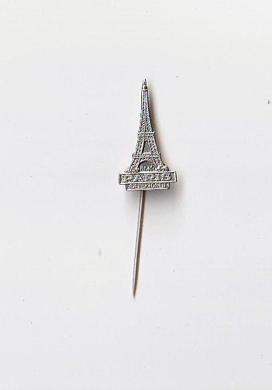 mooie volmetaal speld PARIS met Eiffeltoren, Ophalen of Verzenden, Overige onderwerpen, Speldje of Pin