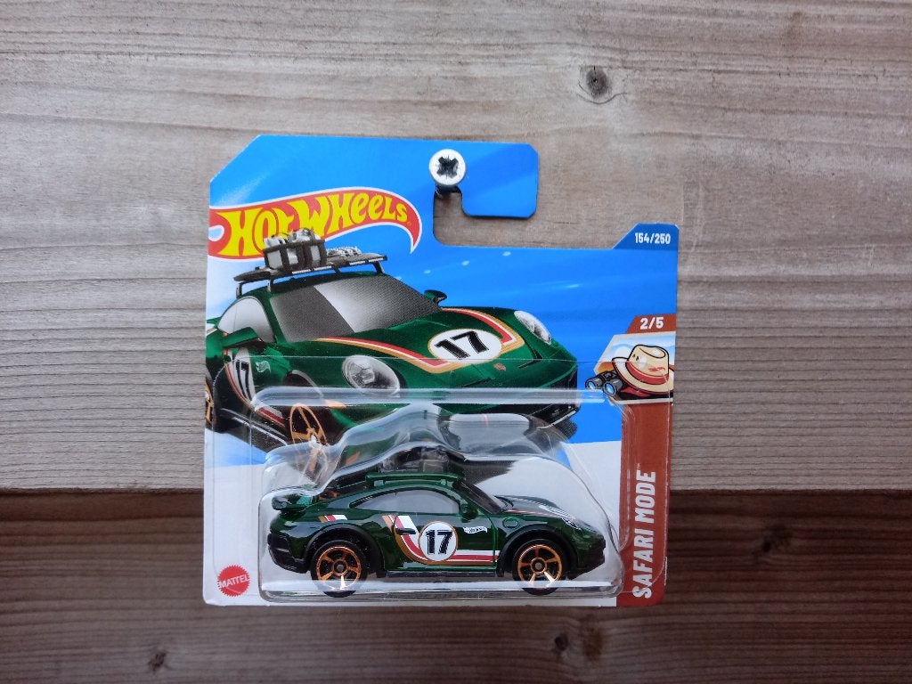 Porsche 911 Rally Hotwheels, Ophalen, Nieuw, Auto