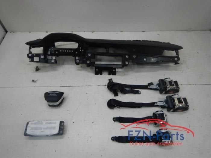 Audi A7 4K8 Airbagset Dashboard Leer Head-Up Display, Auto-onderdelen, Ophalen of Verzenden, Gebruikt