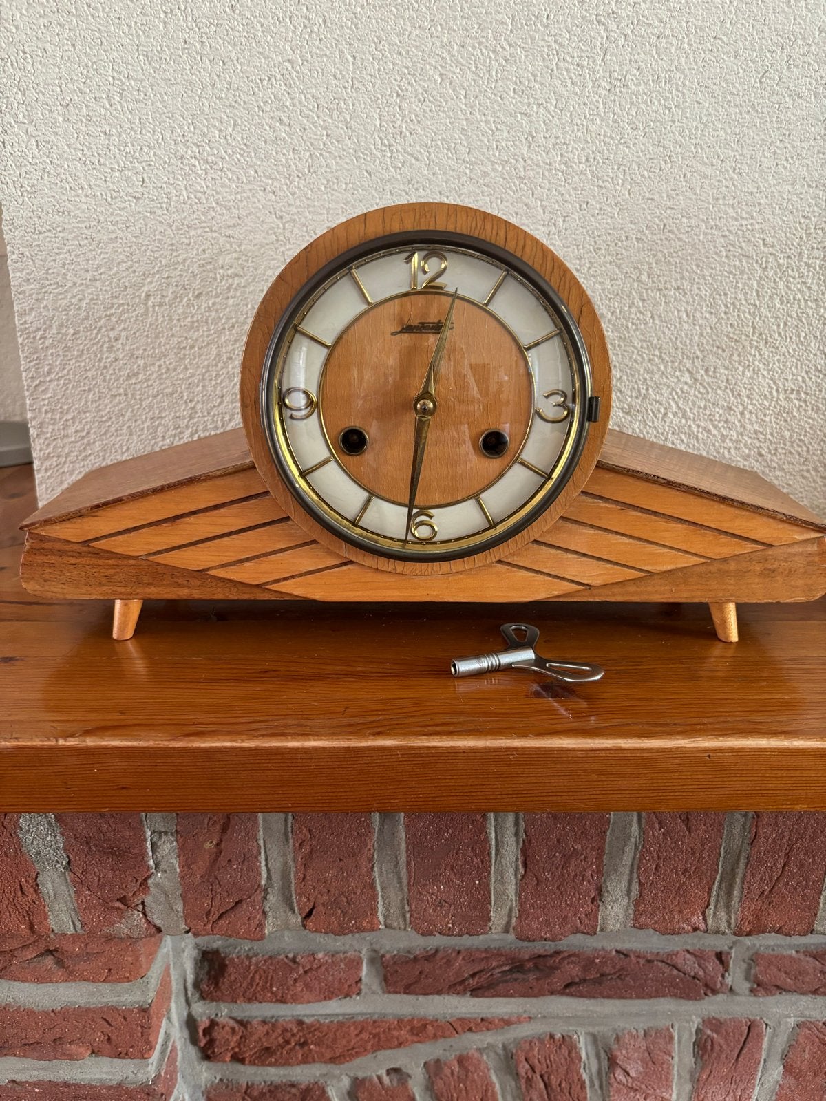 Mooie retro vintage Lancaster klok jaren 50 / 60, Ophalen