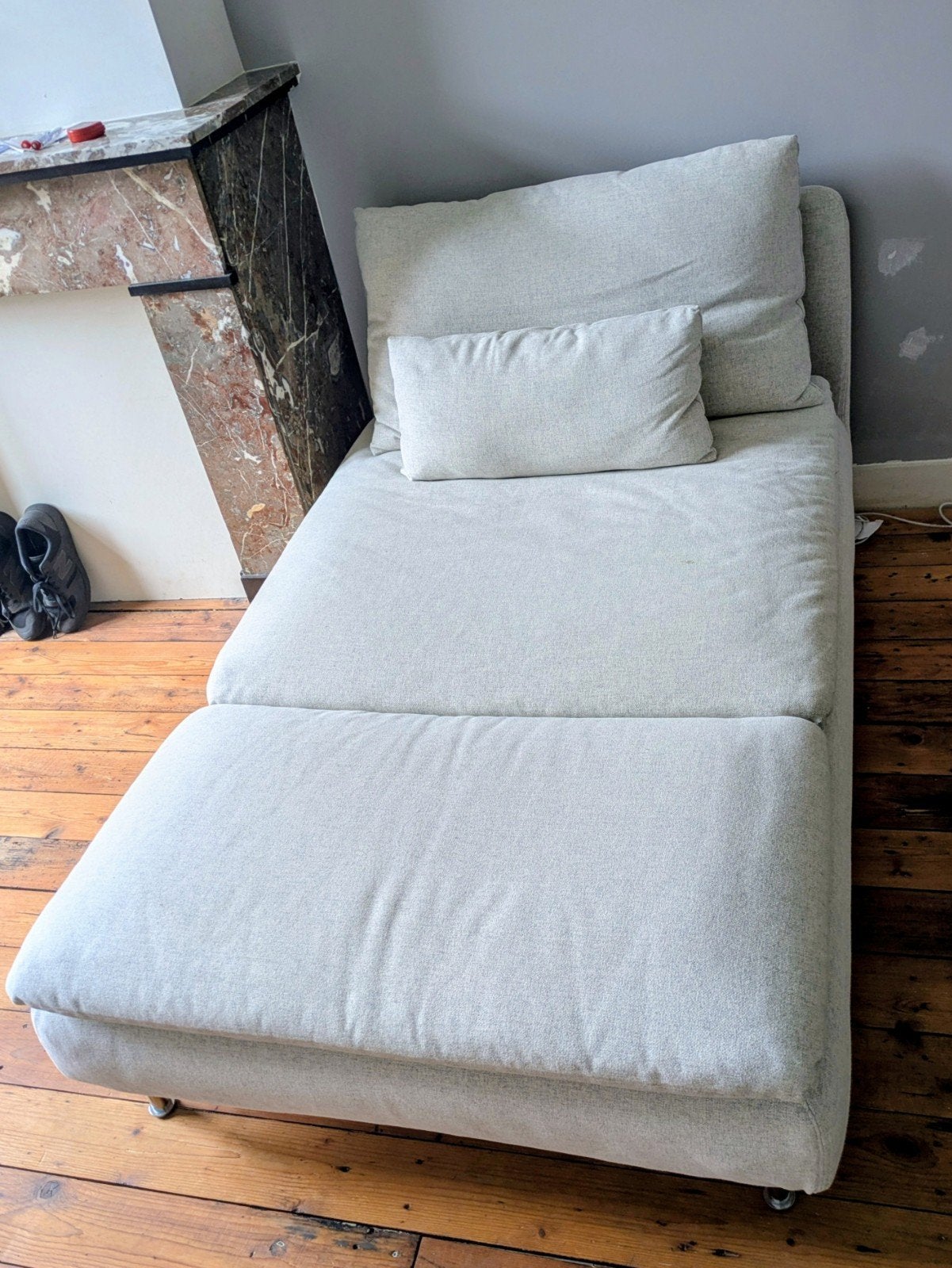 Ikea Söderhamn Modulaire Chaise Longue Gunnared Beige, Ophalen, Zo goed als nieuw, Eenpersoons, Minder dan 150 cm