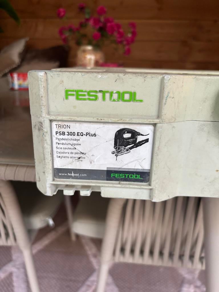 Festool TRION PSB 300 EQ-Plus Decoupeerzaag, Ophalen of Verzenden, Gebruikt