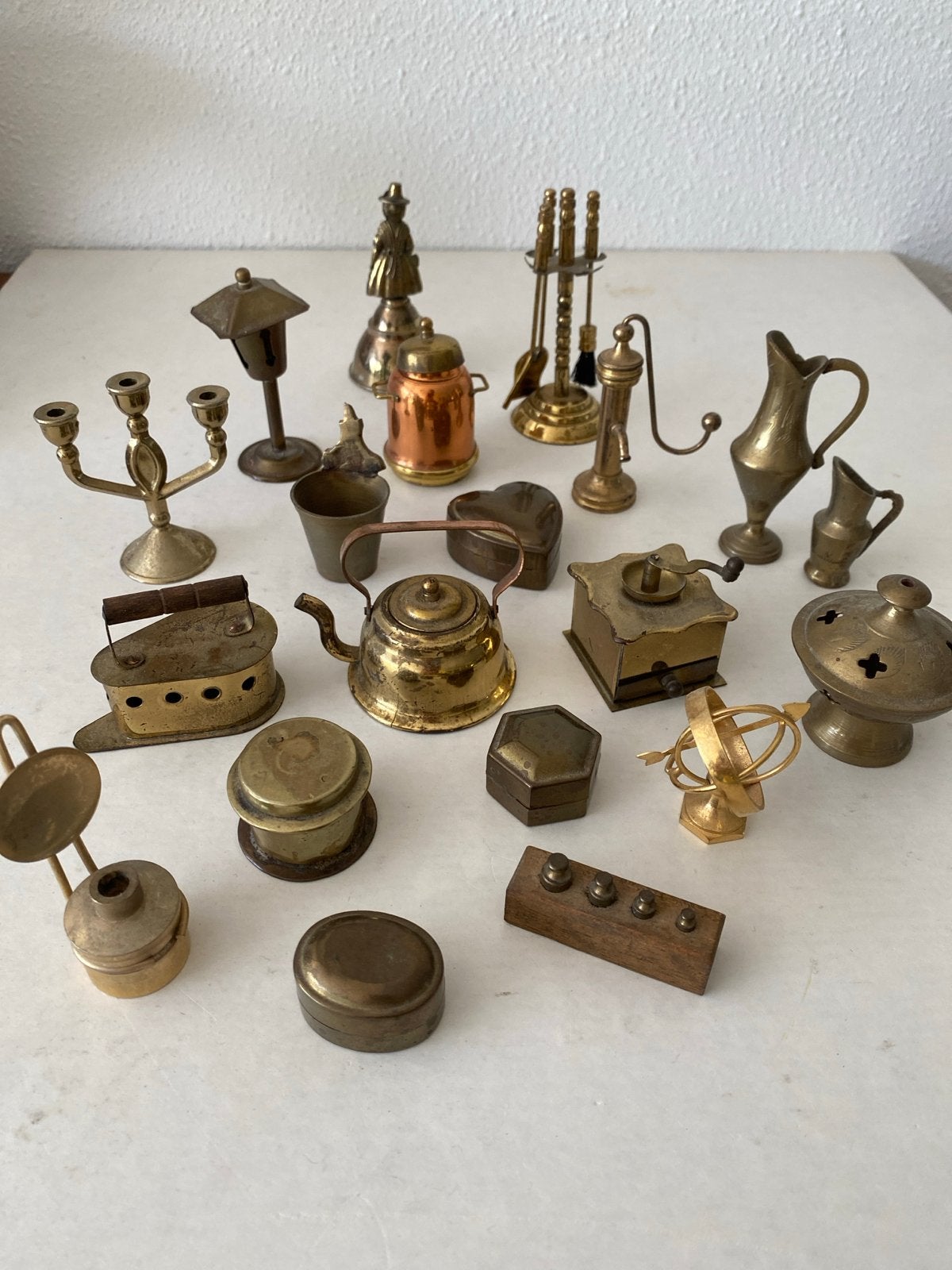 Messing en koperen miniaturen, Ophalen of Verzenden, Koper