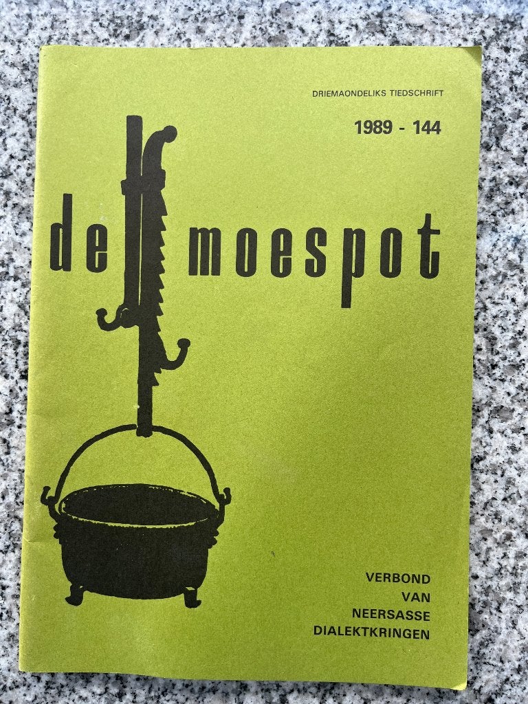 De Moespot –  1989 – 144, Verzenden, 20e eeuw of later, Gelezen