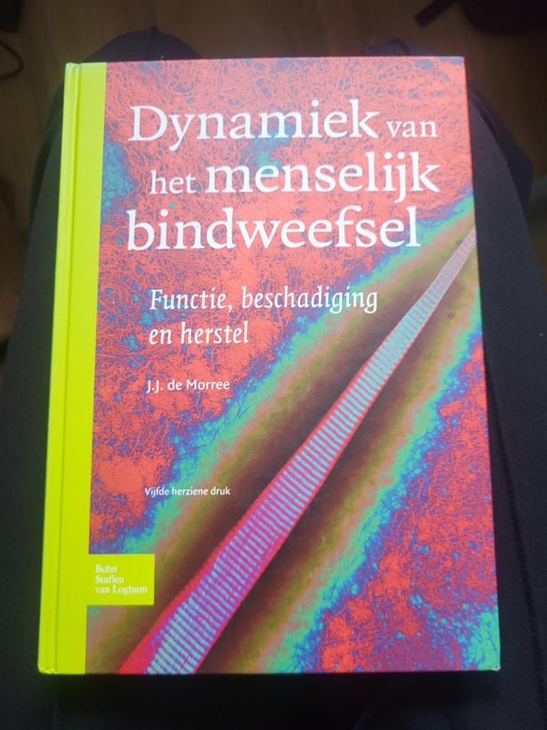 J.J. de Morree - Dynamiek van het menselijk bindweefsel, Ophalen of Verzenden, Zo goed als nieuw, J.J. de Morree