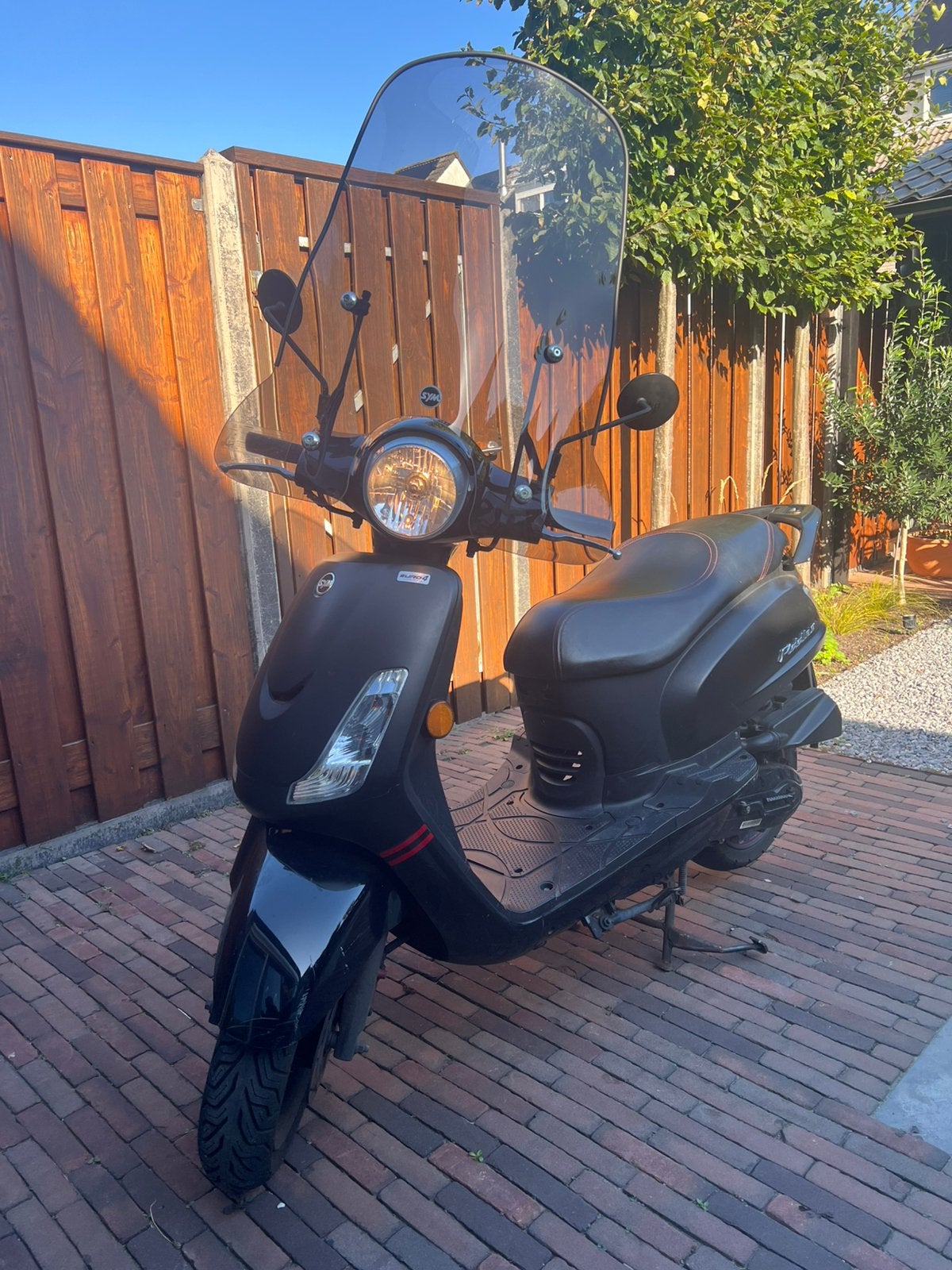 Sym fiddle 2, Fietsen en Brommers, Ophalen, Gebruikt, Maximaal 45 km/u, Benzine