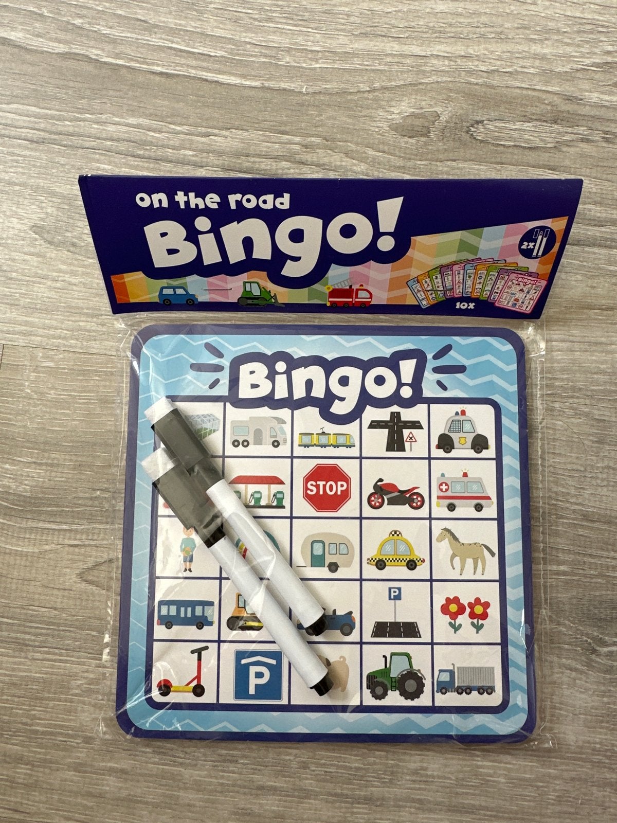 On the Road Bingo! Auto Reisspel voor kinderen, Een of twee spelers, Ophalen of Verzenden, Nieuw, Reisspel