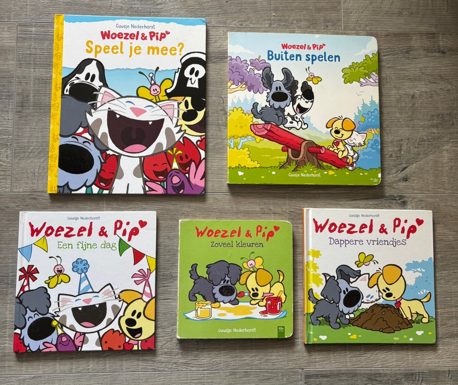 Woezel & Pip Boeken; set van 5 boekjes, Fictie algemeen, Jongen of Meisje, Ophalen of Verzenden, Zo goed als nieuw