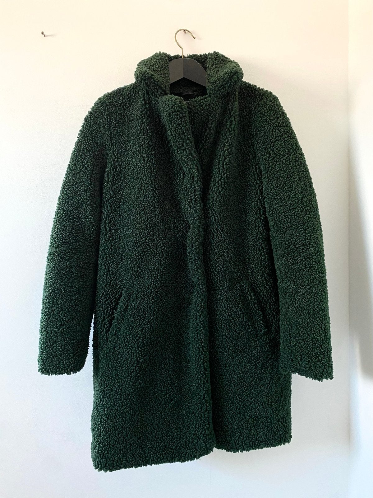 Noisy May Teddy Jas Groen Maat S, Kleding | Dames, Jassen | Winter, Ophalen of Verzenden, Zo goed als nieuw, Maat 36 (S), Groen