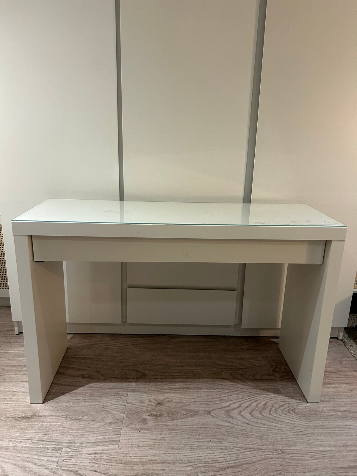 Ikea Malm Make-up Tafel, Ophalen, Gebruikt, 100 tot 150 cm, Minder dan 100 cm