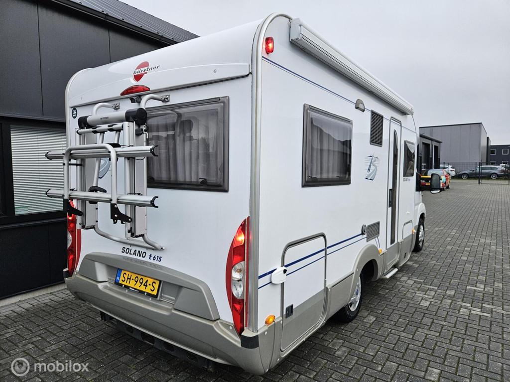 Bürstner Solano T615 Half-integraal 2.3 131Pk XL-koelkas, Caravans en Kamperen, Hordeur, Luifel, Bedrijf, Bürstner