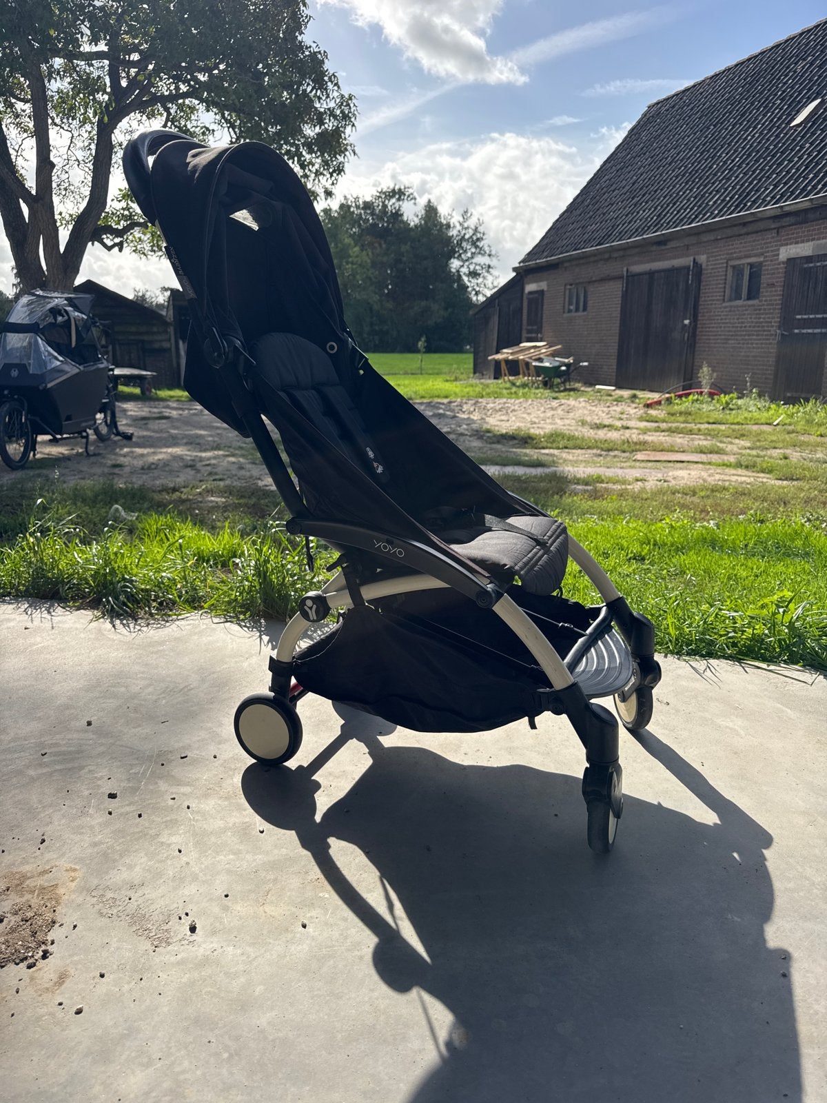 YOYO babyzen buggy met slaapzak en regenhoes, Kinderen en Baby's, Ophalen of Verzenden, Gebruikt, Overige merken, Regenhoes