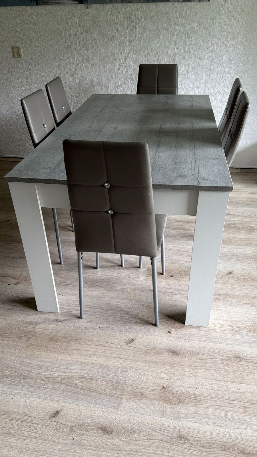 Eettafelset, Ophalen, Zo goed als nieuw, 6 tot 8 stoelen