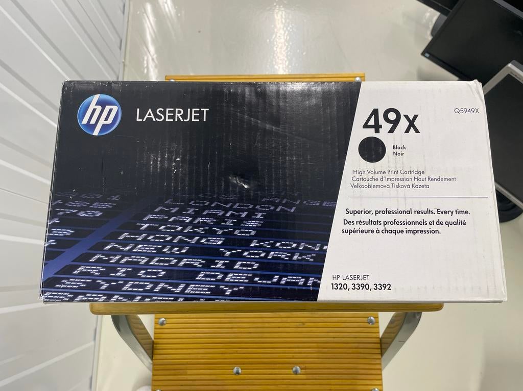HP LaserJet 49X Zwarte Toner Cartridge Q5949X, Computers en Software, Printers, Nieuw, Printer, Laserprinter, Zwart-en-wit printen