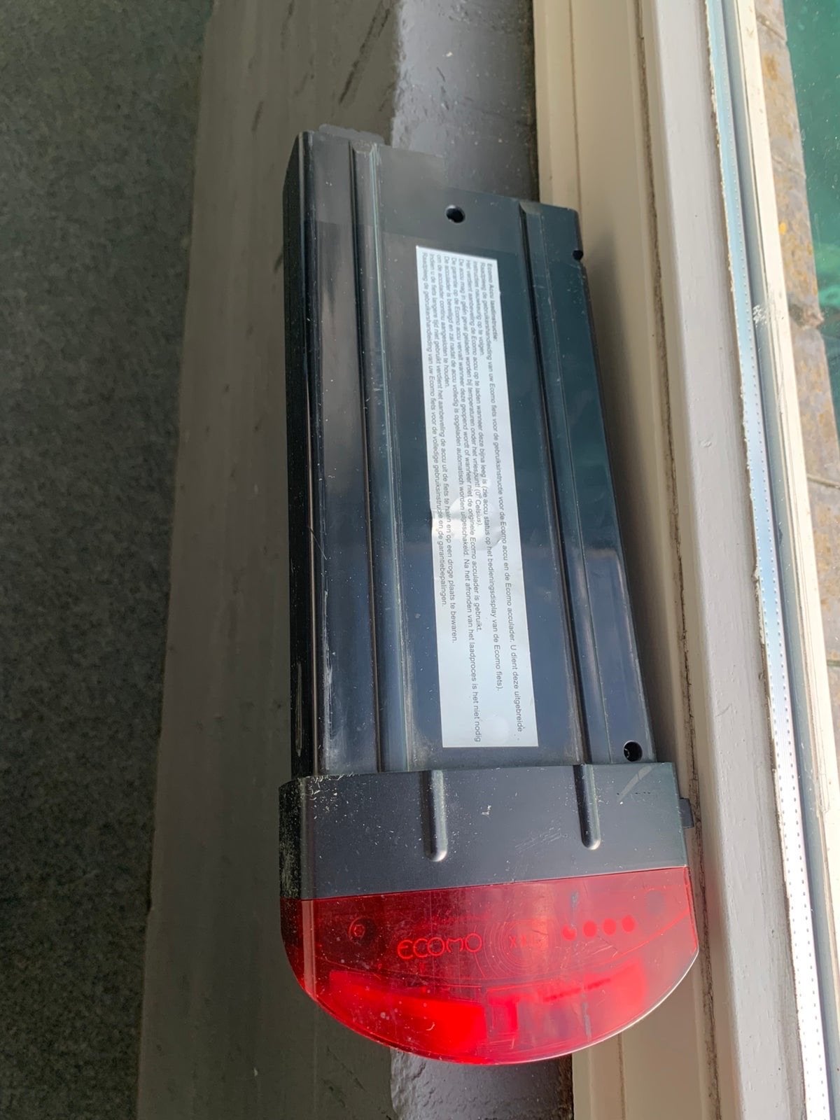 Ecomo XXL cortina Li-ion Accu 15.5Ah 438Wh, Ophalen of Verzenden, Gebruikt