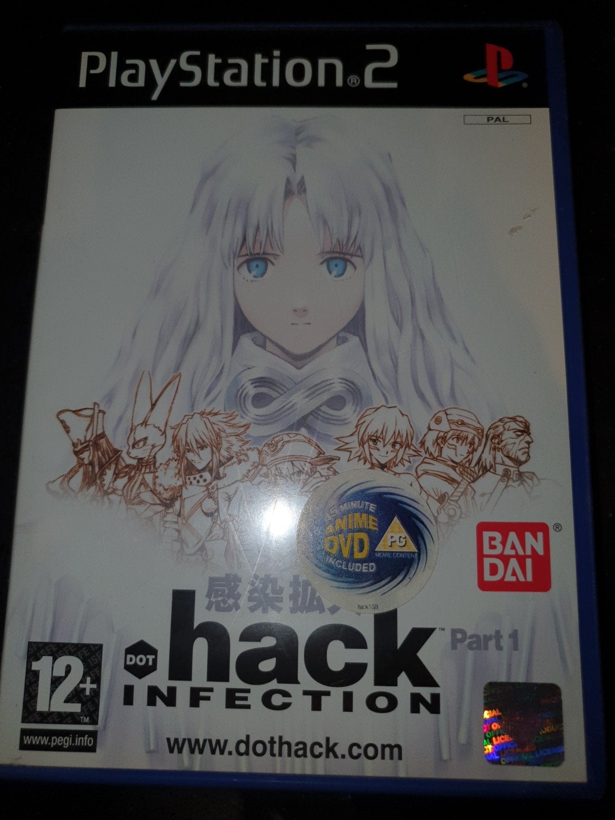 .hack//INFECTION Part 1 - PlayStation 2 RPG, 1 speler, Ophalen of Verzenden, Zo goed als nieuw, Role Playing Game (Rpg)