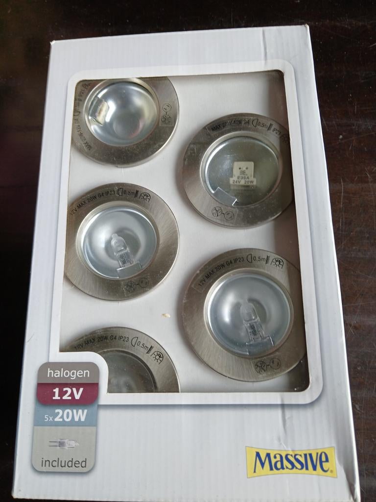 Spotjes, Ophalen, Metaal of Aluminium