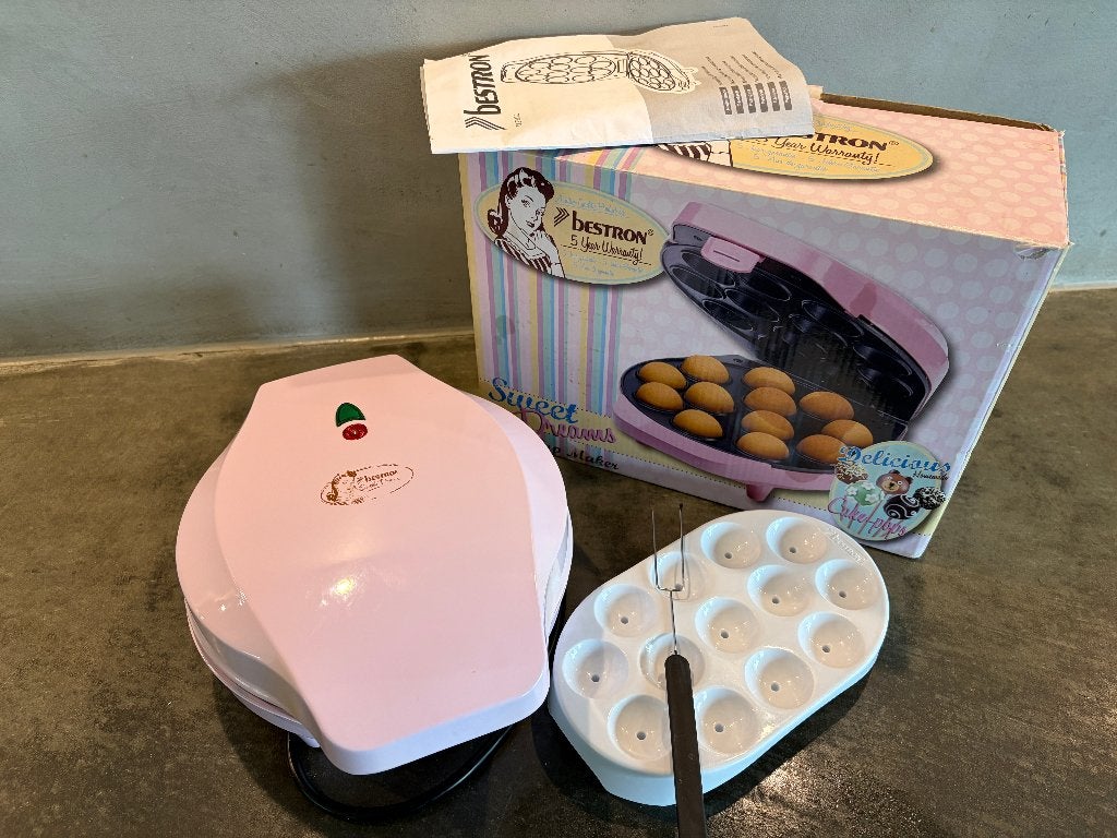 Cake pop cakepops maker Bestron, Ophalen of Verzenden, Gebruikt, Cupcakes, Bakvorm