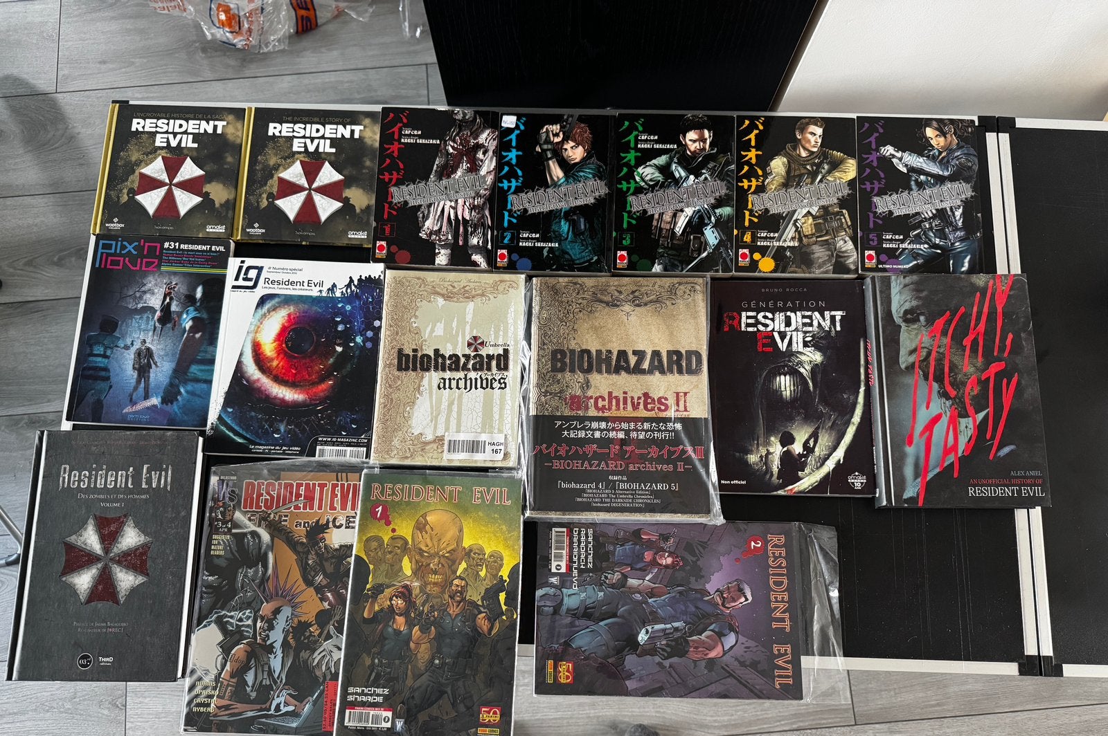 Grote Resident Evil / Biohazard collectie, veel sealed, Online, Vanaf 18 jaar, 1 speler, Zo goed als nieuw