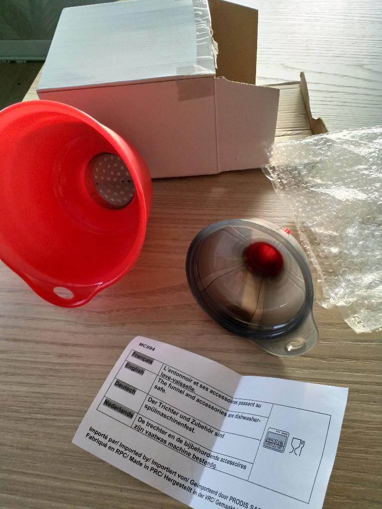 Trechter set, Ophalen of Verzenden, Zo goed als nieuw