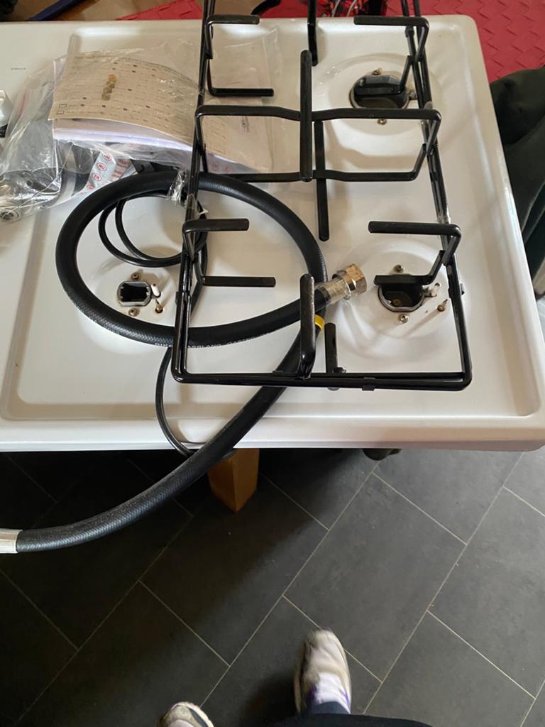 Gaskookplaat weinig gebruikt, Witgoed en Apparatuur, Kookplaten, Ophalen of Verzenden