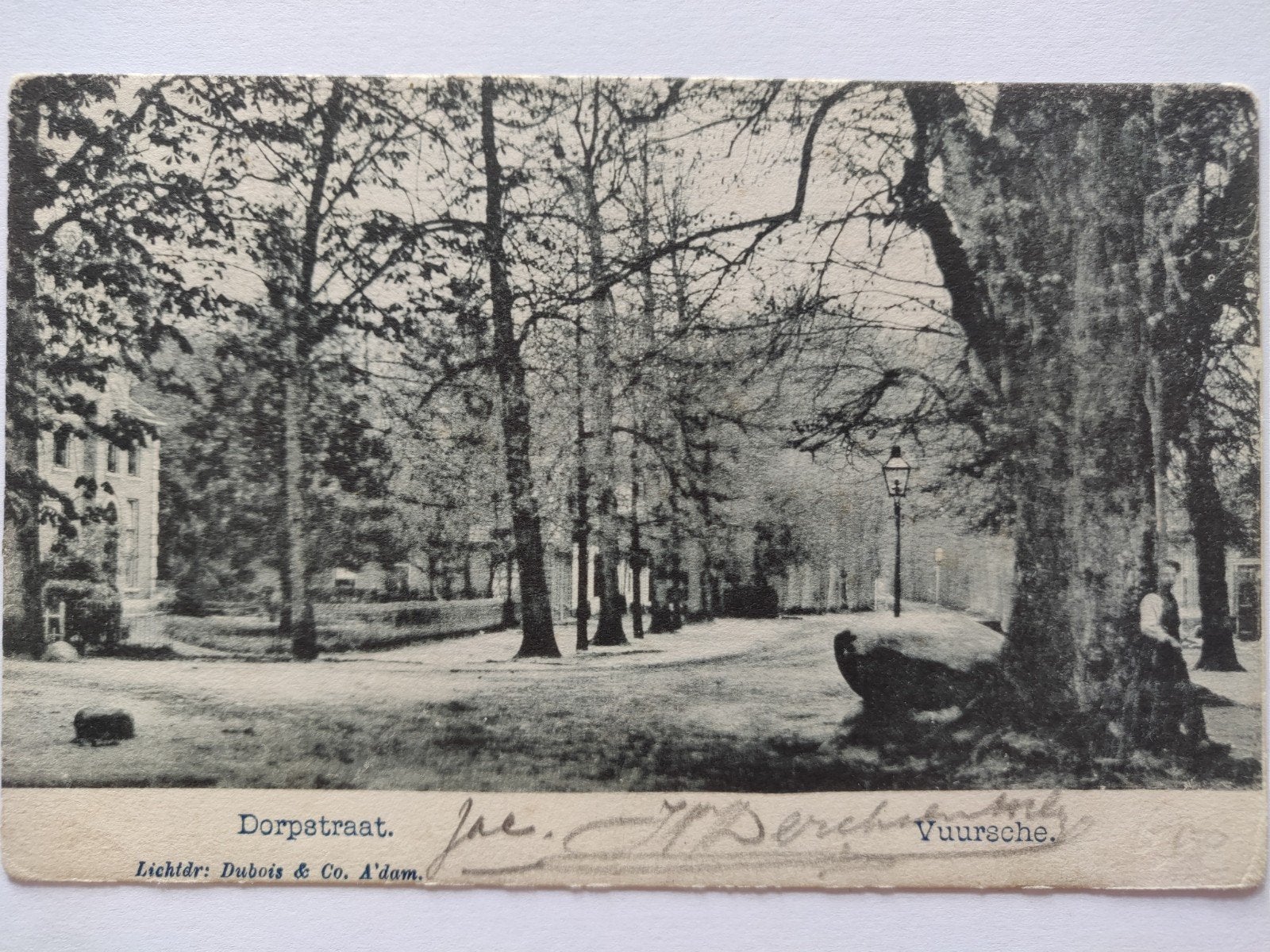 X3014 Vuursche 1905 naar Gouda Kleinrond Lage V, Ophalen of Verzenden, Voor 1920, Zuid-Holland
