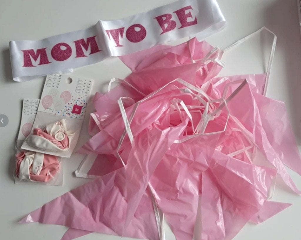 Baby Shower Meisje Roze spullen, Ophalen of Verzenden, Versiering, Geboorte of Huwelijk