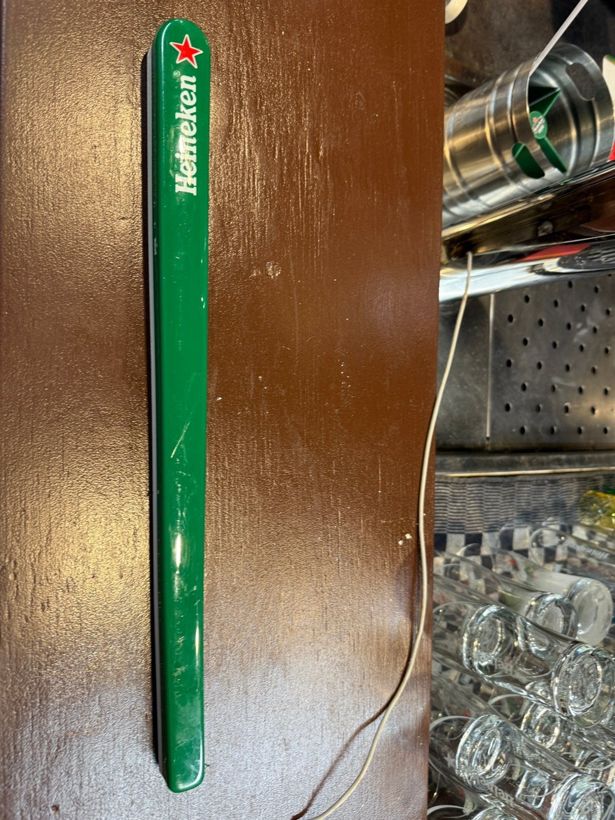 Gezocht heineken tapzuil led verlichting, Ophalen of Verzenden, Zo goed als nieuw, Overige merken