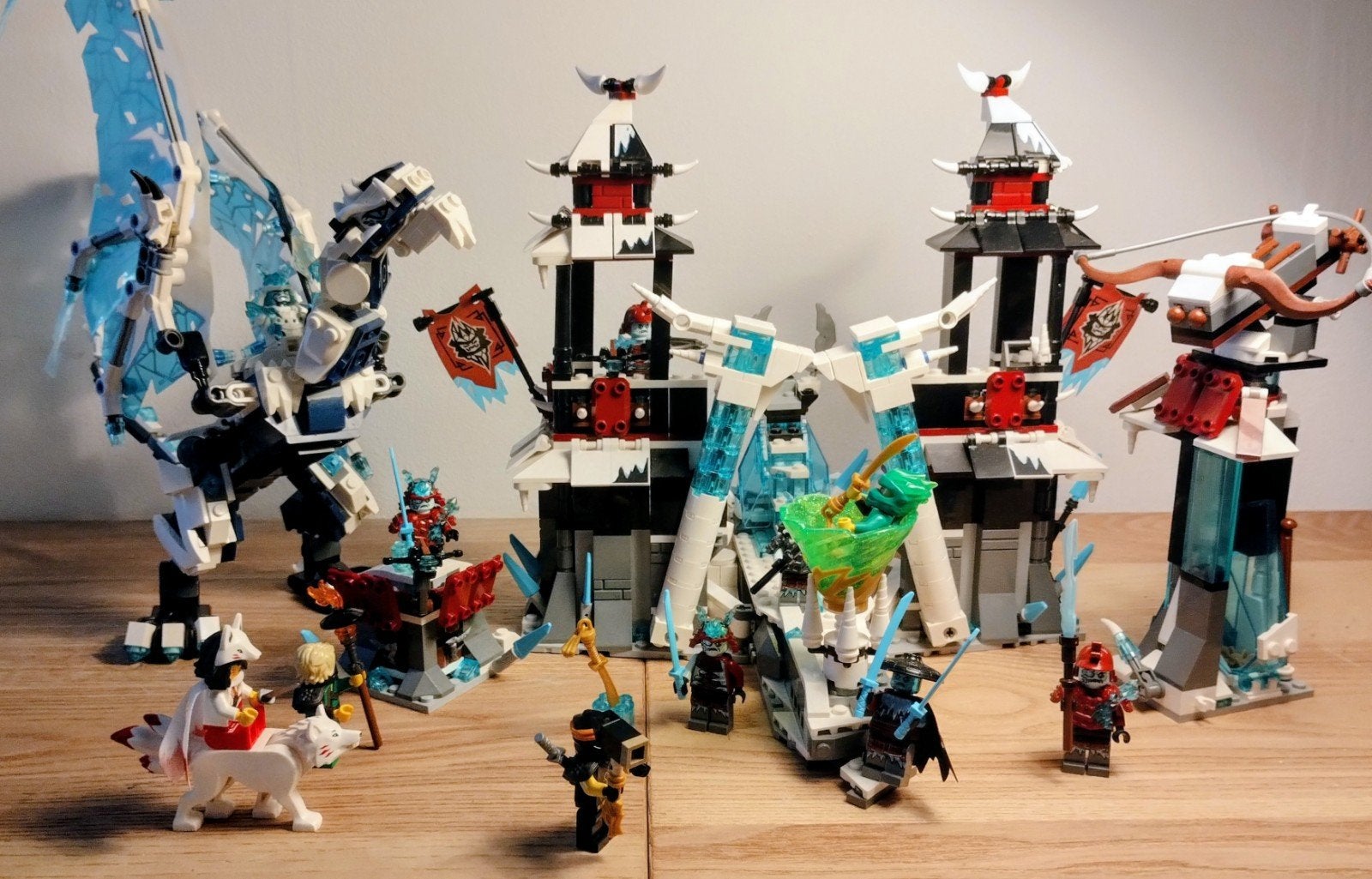 LEGO Ninjago 70678 Kasteel van de Verlaten Keizer met Akita, Gebruikt, Lego, Ophalen of Verzenden, Inclusief doos